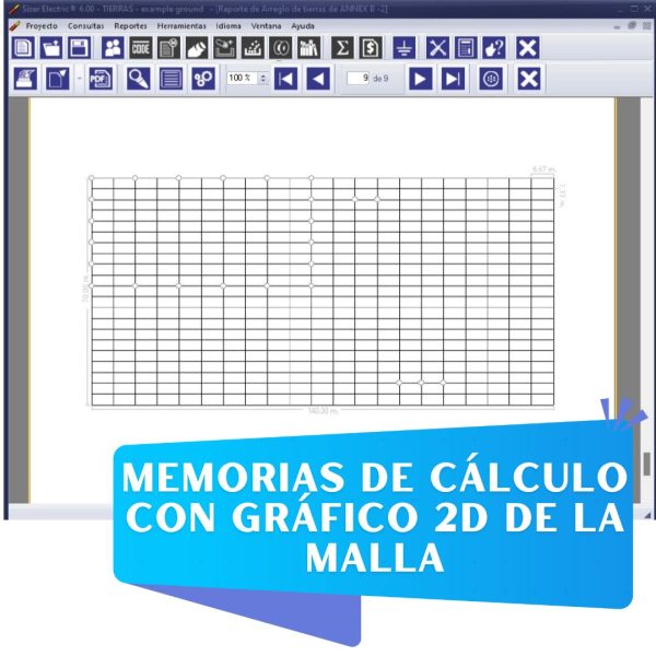 Módulo para diseño de malla de tierras - Imagen 6